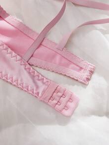 Rosa, süß & elegant französischer Stil sexy Dessous-Set für Frauen