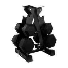 Shark Power Gear Hex Dumbbell 5+7.5kg Pair Set With A3 Rack - Hex Dumbbell 5+7.5kg Pair Set with A3 Rack - View 1