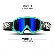 Outdoor Sports Skiing Goggles, Snowmobile Mountaineering Goggles, Motorcycle Goggles, Off-Road Cycling Glasses For Men And Women, Windproof And Sandproof Goggles, The Same Style For Men And Women - Nhiều màu - Xem 9