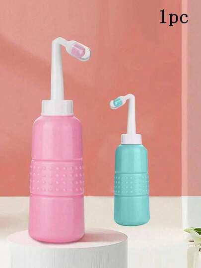 1pc Mini Handheld Bidet Sprayer, Portable Personal Bidet, Travel Bidet, Handheld Bidet, Portable Bidet, Hygiene Intimate Cleansing Device, 500ml Water Tank