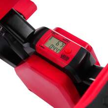 Portable Pedal Exerciser Foot Pedal Exercise Machine With Pull Ropes - red and black - View 10