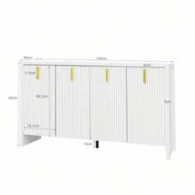 Storage Cabinets - White - View 9