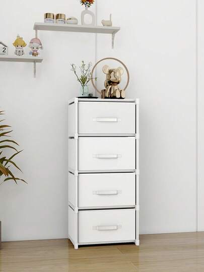 Multifunctional Portable Cube Storage Cabinet With Drawers, Dustproof Wardrobe, Shelves, Shoe Rack, Freestanding Display, Easy Assembly, Floor Standing Storage Rack For Bedroom, Living Room, Kitchen, Office, Holiday Decor, Valentine's Day Gift
