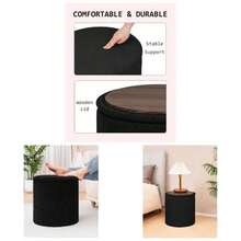 43D X 43W X 45H cm + Black