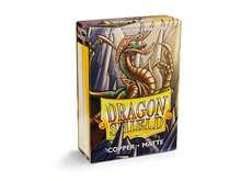 Arcane Tinmen ART11116 Dragon Shield - Pochettes mates format japonais, lot de 60 - Cuivre, multicolore - Bronze - Voir 1