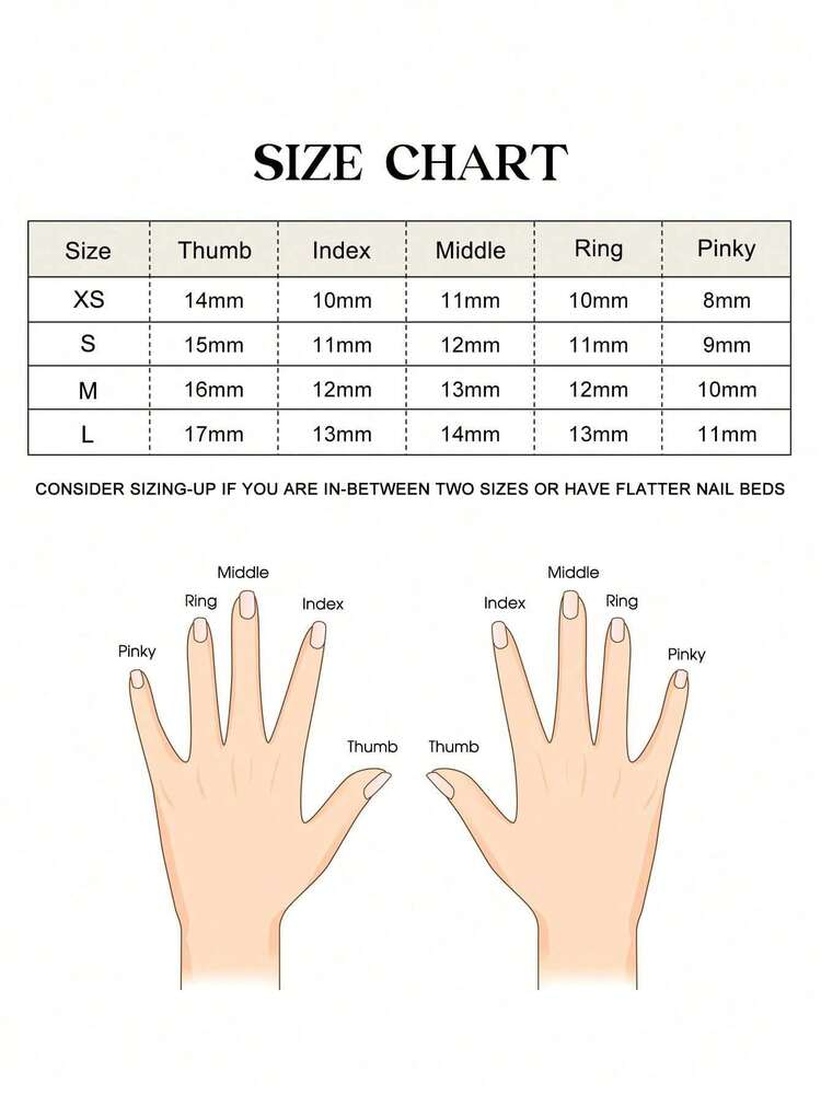 10片装 Y2K 潮流美甲，杏仁形短款立体雕刻棕色印花美甲，金色法式美甲，手工制作，裸色底胶，适合女生日常佩戴，按压式美甲，假指甲，美甲用品，手工按压式美甲 - 棕色 - 查看 4
