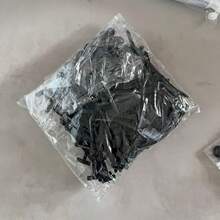 Heavy Duty Self-Locking Brand New Nylon Zip Ties With Black Plastic Buckle Heads - Thick High Strength UV Resistant Fasteners, Suitable For Automotive, Home, Office And Outdoor Use - Multipurpose Organizing Tool