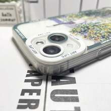 Claude Monet Painting Art Aesthetic Phone Case Cover Compatible With  16 15 14 13 12 11 Pro Max 17AIR 16 Plus 17PRO Clear Soft Cover, Cover Compatible With  17 Case,  17 Pro Case,  17 Pro Max Case