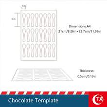 亚克力巧克力模具(多边形):轻松脱模,打造完美精致的巧克力。提升您的巧克力品质:透明亚克力巧克力模具(圆形、长方形、六边形),打造令人惊艳的自制美食,圣诞巧克力制作模具。 - 彩色 - 查看 19