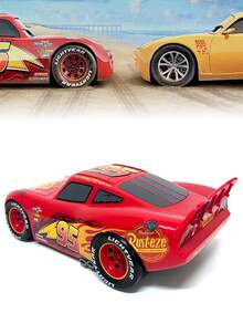 Disney Toys, Disney Pixar Cars, Large Friction Powered Cars. Interesting Plastic Baby Friction Powered Car Toy Gifts. Birthday Gifts And Children's Birthday Gifts. - Multicolor - View 5