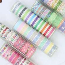 1 pieza de Cuaderno de Tablero de Ajedrez de Color Macaron Seleccionado al Azar y Cinta de Papel, Adorable, Perfecto para Manualidades y Decoración DIY