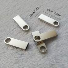 Biyetimi Tipo C USB Interfaz 2. 0 OTG Flash Drive 128GB 64GB 32GB 8GBteléfono inteligente tableta PC 128GB Pendrives Palillo de memoria USB con capacidad real – Unidad Portátil Metálica para Fotos, Unidad de memoria portátil de alta velocidad, Videos y Datos – Compatible con PC, TV y Coche - Color aleatorio - Ver 2