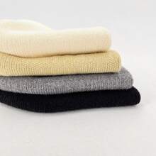 1pc, Deep Beige Rib-Knit Fisherman's Hat, Women's Style, Casual Everyday Wear, Unisex Fashion Hat.