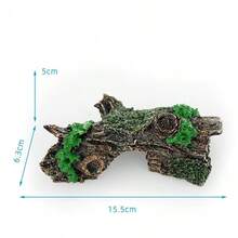 Reptile Rock Hideaway, Lizard Fence, Turtle Climbing Platform, Gecko & Snake Shelter, Habitat, Suitable For Breeding Enclosure And Aquarium Decor