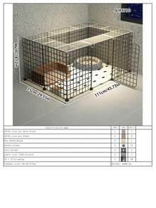 Black High-Density Pet Fence, Indoor Balcony Anti-Escape Wrought Iron Railing Fence, Suitable For British Shorthair Cats - Multicolor - View 12