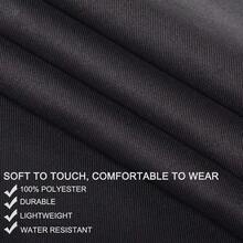 Minimalist Black Chef Apron - Pocket-Free, Unisex Adult Apron For A Sleek Look | Kitchen Essentials/Chef Aprons/Beginner Kitchen Tools/Cooking Must-Haves - Black - View 10