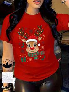 Women T-Shirts - Red - View 1