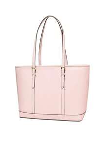 Túi tote da Saffiano cỡ lớn Michael Kors Jet Set Travel - Phấn má hồng dạng phấn - Hồng - Xem 4