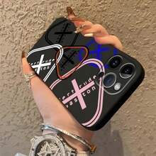 Case for  17Air 7 8 15 16 14 Plus XR XS Max 13 12 11 17 Pro Max Black Soft Phone Cover G-Gertrudes,Cover compatible with  17 pro hülle,  17 pro max hülle,  17 hülle,  16 pro hülle