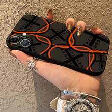 Case for  17Air 7 8 15 16 14 Plus XR XS Max 13 12 11 17 Pro Max Black Soft Phone Cover G-Gertrudes,Cover compatible with  17 pro hülle,  17 pro max hülle,  17 hülle,  16 pro hülle