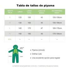 Pijama Entero Unisex de Pelo, Pareja Invierno Otoño Diseño Cartoon Estrellas Coloridas, Disfraz Halloween Navidad, Regalo Dormir Adulto en Casa - Multicolor - Ver 5