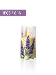 3 buc lumânări fără flacără în culoarea lavandă cu telecomandă și temporizator, lumânări pâlpâitoare din ceară naturală cu LED-uri violet lavandă, decor cu flacără caldă pentru casă, dormitor, nuntă, logodnă, Crăciun, Halloween, Ziua Îndrăgostiților, petrecere de companie