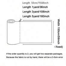 天然黄麻布卷，100%亚麻 – 纯色面料，按码裁剪（19.68x59英寸），适用于乡村婚礼装饰、桌旗、工艺品、室内装潢和DIY缝纫项目 – 耐用，可手洗，手工亚麻布 - 彩色 - 查看 2