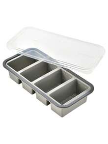 Silicone Freezer Tray With Lid, Suitable For Making Ice Cubes, Frozen Soup, Stew, Sauce And Pre-Prepared Foods, Also Suitable For Storing Rice, Leftovers, Juice, Desserts, Milkshakes And More - Multicolor - View 19