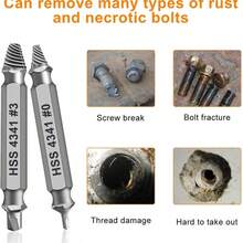 Thread Tapping Tool Set - A Gift For Dad And Husband | Christmas Stocking Stuffer, For Tapping Threads And Repairing Worn/Rusted Screws, Nuts, And Bolts (Some Styles Are Random) - Multicolor - View 7