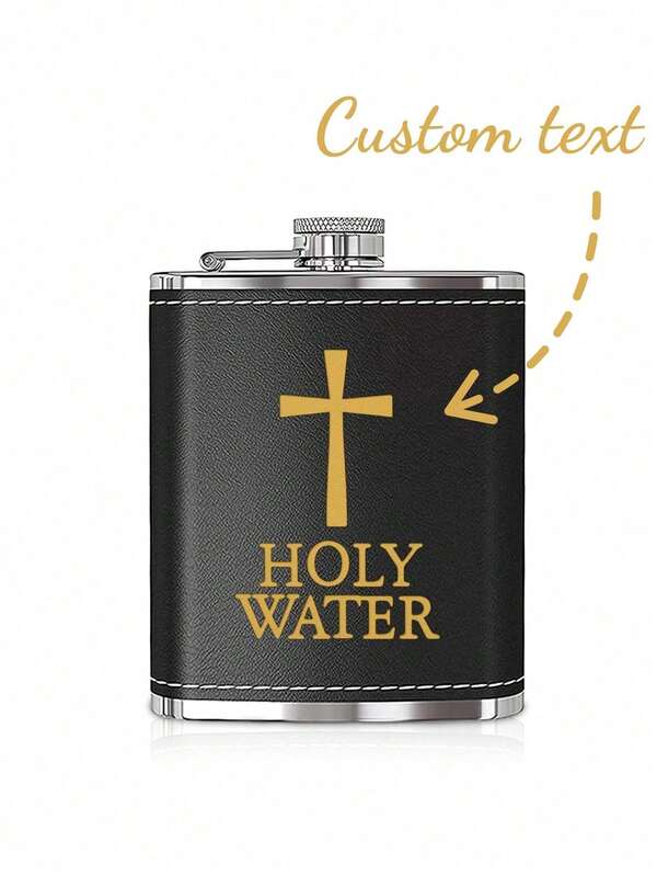 1 Pc Personalized Leather Flask, Groomsmen Flask, Engraved Flask, Hip Flask, Custom Flask, Monogrammed Flask, Flask For Groomsmen,Groomsman Flask 1pc Multi-Functional, Exquisite,High-Quality,Vintage Custom,Personalized,Unique Ideal Gifts For Him Her,Boyfriend