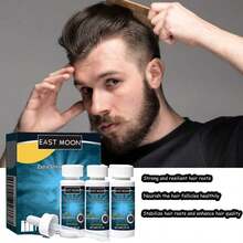 Men's Hair Care Essential Oil Set, Hair Nutrition Care, Hair Softening, Reduce Frizz And Split, Increase Hair Shine Moisturizing Essence - Multicolor - View 4