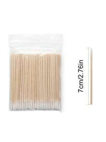 1000/500pcs Ultra Fine Tip Cleaning Swabs, Disposable Nail Cleaner Sticks, Wooden Makeup Cosmetic Applicators, Small Pointed Eyebrow Makeup Remover Tools, Cosmetic & Personal Care, Makeup Remover Swabs, Manicure Supplies, Foot Care Products, Pedicure Tools, Travel Essentials, Suitable For Lining Eyes, Lips, Shaping Brows & Other Makeup, Cleaning Supplies, Household Cleaning Swabs, Outdoor Care Tool Accessories
