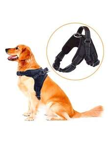 ELE-GATE Adjustable Harness And Reinforced Leash For Large Dogs - Multicolor - View 1