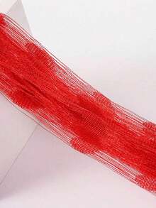 1 chiếc rèm dây hình trái tim cho ngày Valentine, rèm hạt cườm hình trái tim, rèm trang trí ngăn phòng, rèm treo cửa ra vào, trang trí tiệc Valentine, trang trí trái tim bằng chỉ lụa, thích hợp cho trang trí phông nền ngày Valentine và đám cưới. - Nhiều màu - Xem 7