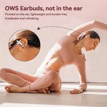 NEW SENYANG Wireless Open-Ear Headphones, 2025 OWS Clip-On Earphones, Butterfly Earring Headphones, Pure Stereo Sound, Suitable For Sports/Outdoor And Multi-Scenarios, Wireless Earphones, Clip-On Earphones, Travel Earphones, Fashion Earphones, Gift, Holiday Gift For Girls & Women, Sports Earphones, Travel Wireless Earphones, Stereo Earphones, Fashion Aesthetics, Halloween Gift - Q71(21) - View 5