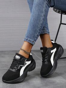 Giày thể thao nữ bản rộng, mũi và đế cực rộng, giày sneaker thoải mái thường ngày cho du lịch, cỡ lớn 41-42, đế mềm nhẹ, phù hợp cho bàn chân rộng và to. - Nhiều màu - Xem 3