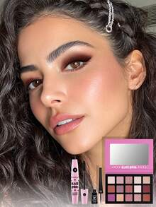 MISSLYN-3PCS Black Joker Eye Makeup Set, Black Joker All In One Mascara, Multi-Effect In One, One Multi-Effect, Curling, Thickening, Lengthening, No Caking, Anti-Smudge,Dip Eyeliner 1Pc Eyeliner Pencil, Liquid Eyeliner, Long Lasting Eyeliner, Creamy Eyeliner Gel - #1+#10+#4 - 查看 2