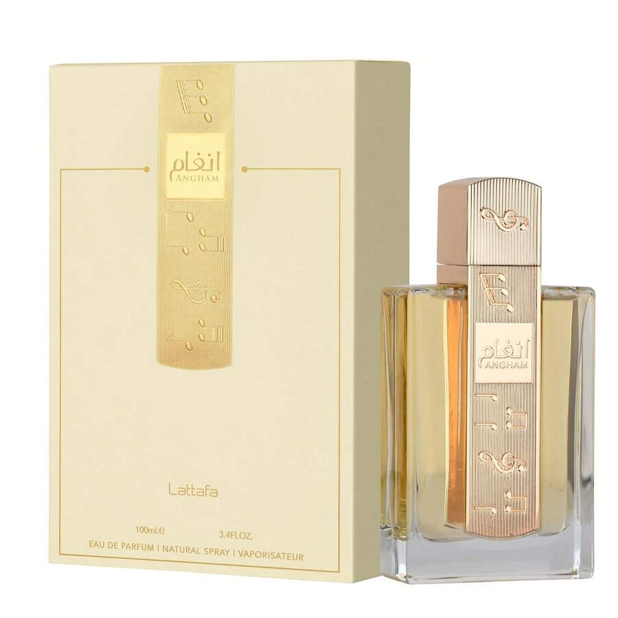 Lattafa Angham Eau De Parfum For Women & Men 3.4 Oz - Long Lasting Unisex Cologne With Vanilla & Amber - Warm Spicy Woody Oriental Fragrance 100ml - Oriental . Spicy . Woody . Amber - 查看 1