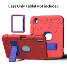 1pc Original Protective Case Suitable For IPad 10th Gen 10.9" 2022 Model And IPad 11th Gen 11" 2025 Model (A16 2025), Heavy Duty Military Grade Rugged Protective Cover With Built-In Stand, For IPad 10th Gen 10.9" 2022 Tablet - Purple and White - View 1
