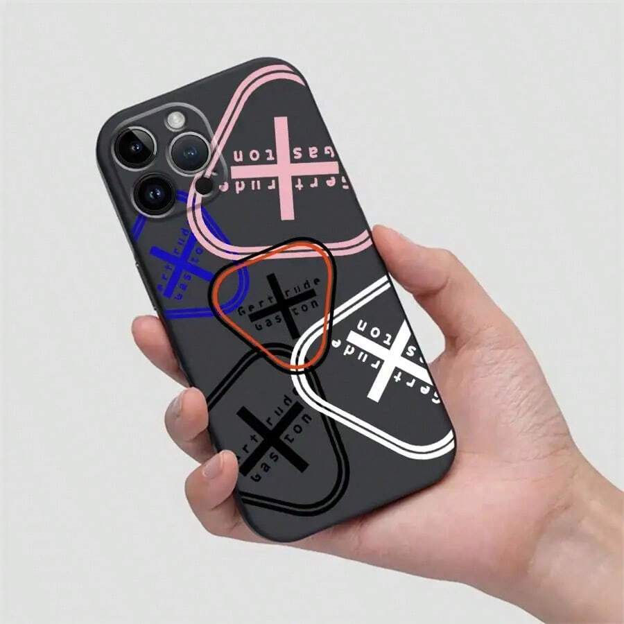 Case for  17Air 7 8 15 16 14 Plus XR XS Max 13 12 11 17 Pro Max Black Soft Phone Cover G-Gertrudes,Cover compatible with  17 pro hülle,  17 pro max hülle,  17 hülle,  16 pro hülle