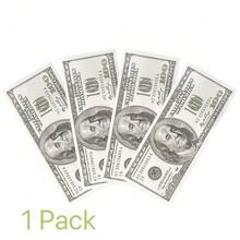 20 个 3cm * 1.5cm 微型纸盘 100 美元和 1 包 100 张常规尺寸纸 1$/2$/5$/10$/20$/50$/100$ 美元钞票，5/10/20/50/100/200/500 美元钞票新年装饰道具纸，假钱美元钞票新年礼物，美元情人节花束道具纸，节日礼物，派对道具纸，影视道具纸，拍摄道具纸，美元钞票道具纸是展示财富的最佳道具 - 彩色 - 查看 9