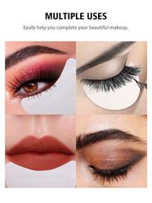 50片装眼影眼部保护贴纸，眼影眼线贴纸，透气眼部化妆工具，10/30/40/50/80/100/200/300/600/1000片装眼部化妆遮盖贴，眼影模板，眼线贴纸，睫毛延长贴纸，美容工具，价格实惠，圣诞礼物，化妆品，化妆工具，便宜货，礼物，女士礼物，圣诞礼物 - 彩色 - 查看 5