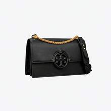 Tory Burch Women's Fashion Minimalist Flap Shoulder Bag 83991 - Black - View 3