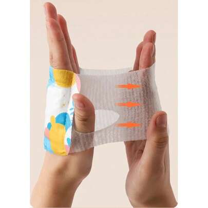 20 Self-Heating Wearable Hand And Foot Warmers - Elastic Anti-Slip Steam Heat Packs, Individually Packaged, Suitable For Office Work, Writing, Winter - Portable And Easy To Carry, No Batteries Required, Hand Warmers For Cold Weather, Office Heating, Vibrant Patterns, Durable Structure, No Batteries, Bendable Hand Warmers, Curved Warmers, Heating Pads, Pocket Warmers