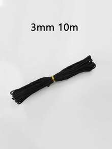 流苏绳，优质流苏绳，粗天然线，多股合成编织绳，用于壁挂装饰，植物吊架，工艺品，包袋，DIY，家居装饰，礼品包装，彩色扭纹编织绳，空心线工艺装饰，腰带配件，涤纶流苏绳，钩编用黑纱，针织用钩针线 - 彩色 - 查看 13