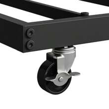 Huisuilinss Twin Daybed With Trundle,Metal Day Bed,Sofa Bed Frame With Metal Slat Support,Twin Size Mattress Foundation,Sofa Day Bed For Living Room,Bedroom,Space Saving - Black Set - View 8