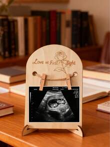 1 khung ảnh lưu niệm siêu âm em bé bằng gỗ, khung ảnh siêu âm cho bà mẹ mới, trang trí tiệc mừng em bé, đồ trang trí gia đình, quà tặng, tiệc mừng em bé, quà tặng lễ Phục sinh cho bé gái/bé trai - Nhiều màu - Xem 16