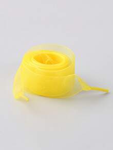 New Fashionable Versatile Sneakers With Tulle Lace Shoelaces, Transparent Lace Shoe Strings Ballerina Style Decor, Small White Shoes Decorative Cords