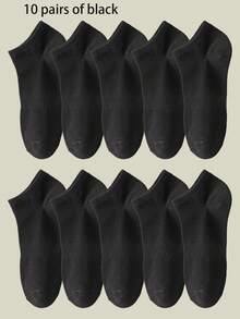 5/6/10/15/20 par męskich białych skarpetek do kostki, odprowadzających wilgoć i oddychających, do tenisa, badmintona, biegania i koszykówki