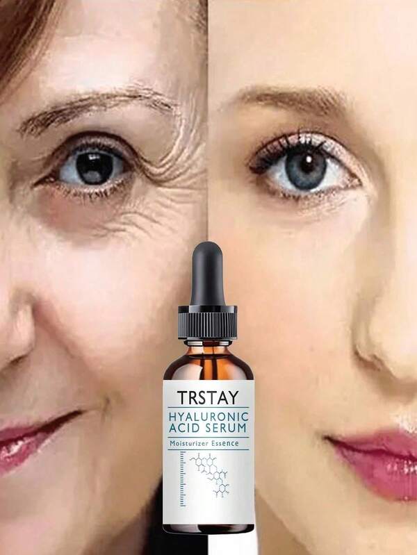 Suero facial hidratante con ácido hialurónico para una hidratación profunda y nutrición para revitalizar la piel y mejorar la hidratación para un cutis suave y terso, sin fragancia